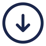 Round Arrow Down SVG Icon